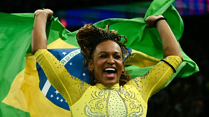 Rebeca Andrade é prata no individual geral da ginástica em Paris-2024 | AFP
