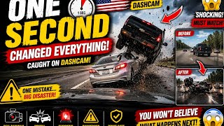 ONE MISTAKE = DISASTER 🚨 Real Dash Cam Footage