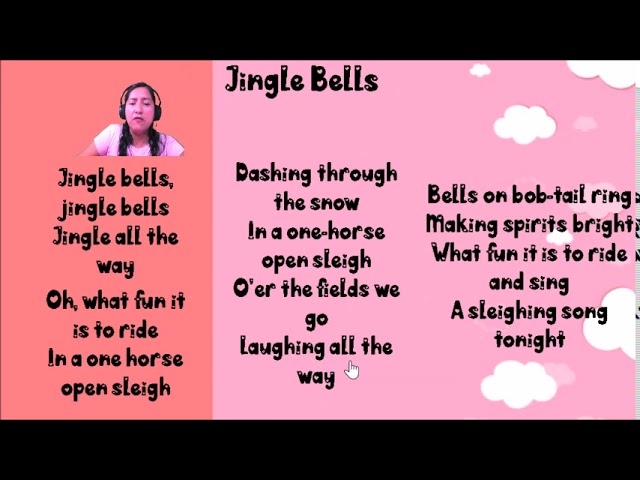 Jingle Bells - Lyrics - Letra en inglés 🎅🎄 