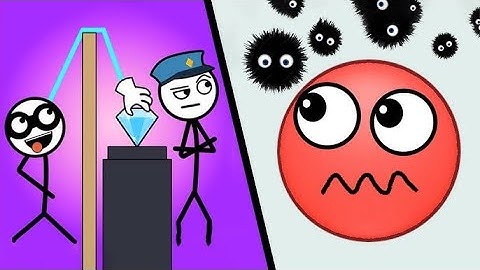 Epic Gameplay 🍉🍑🍅 | ThiefPuzzle Vs Hide Ball | All New Levels Game Mobile Walkthrough Games 2025