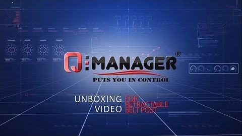 Detailed Steps for Unboxing Retractable Belt Posts