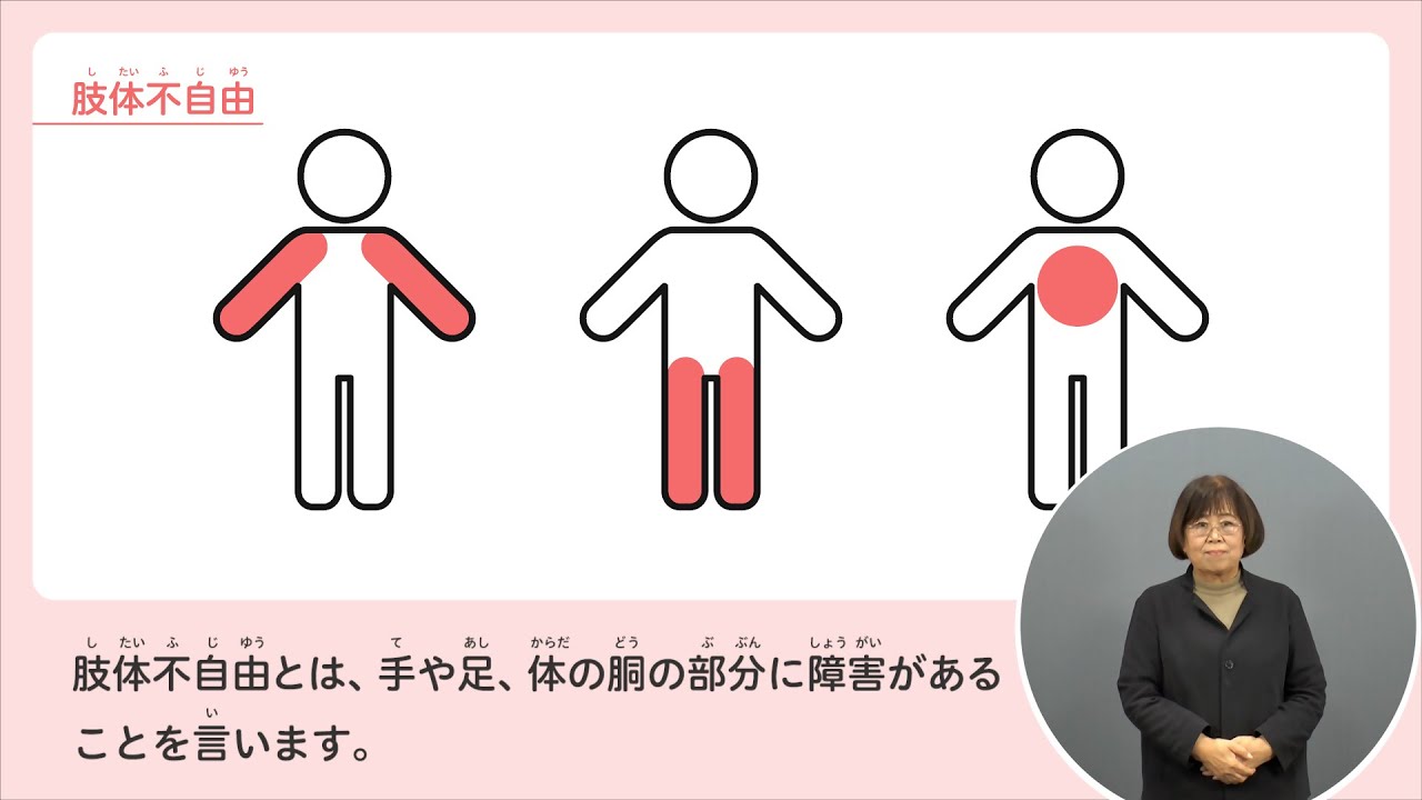 足 の 不 自由 な 人