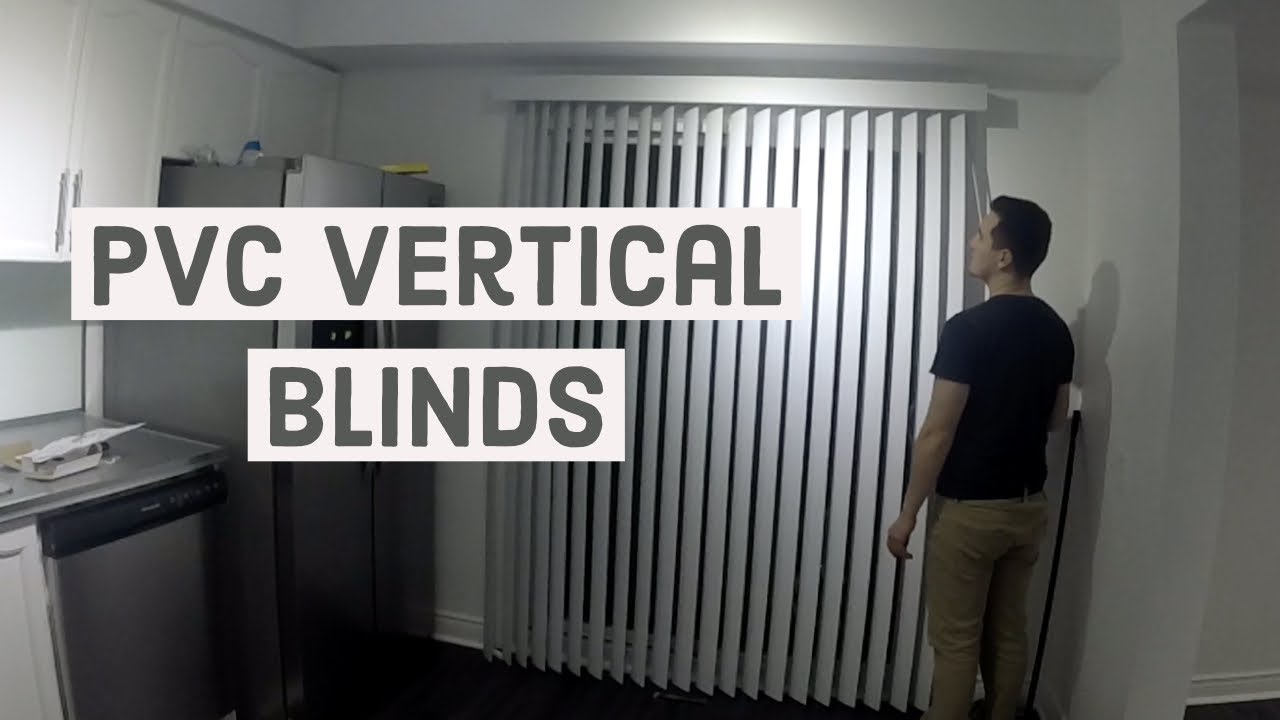Vertical PVC Blind White REVIEW YouTube