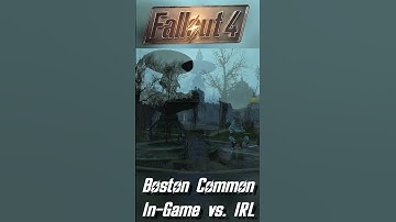 Fallout 4 vs Boston Common IRL