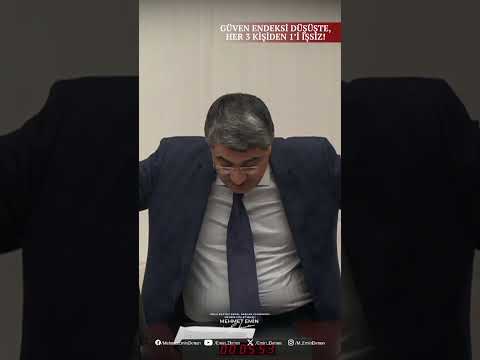 Güven Endeksi Düşüşte, Her 3 Kişiden 1'i İşsiz!