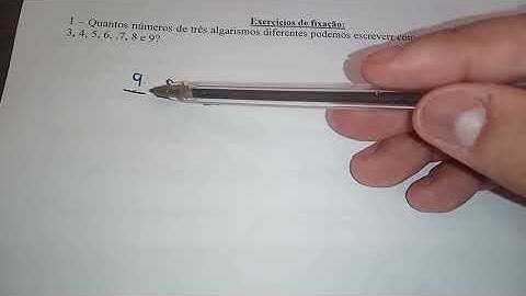 Aula 03   Análise Combinatória Arranjo Simples e Combinação Simples