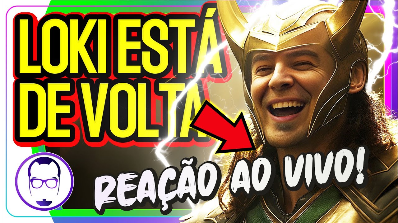 LOKI: BORA ASSISTIR JUNTOS A SEGUNDA TEMPORADA? - AO VIVO - NERD RABUGENTO  