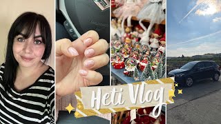 Heti Vlog 🚙💙 újdonságok, elmúlt időszak, új autó, bőrápolási újdonságok + meggyes pite!