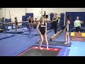 Madison Preston Floor Routine - UCLA Visit 2016
