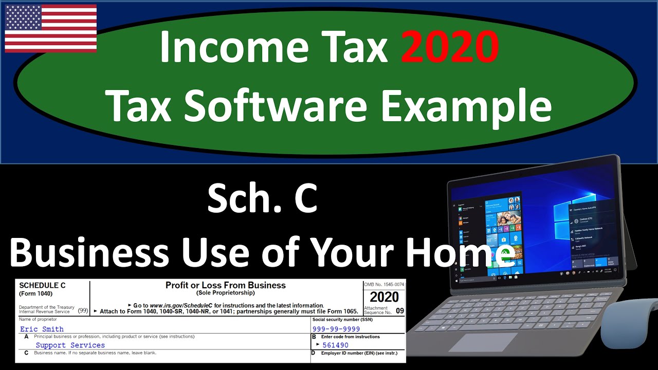Sch. C Business Use of Your Home 686 Income Tax 2020