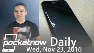 Samsung Galaxy S7 edge glossy black leaks, iPhone 8 charging & more - Pocketnow Daily