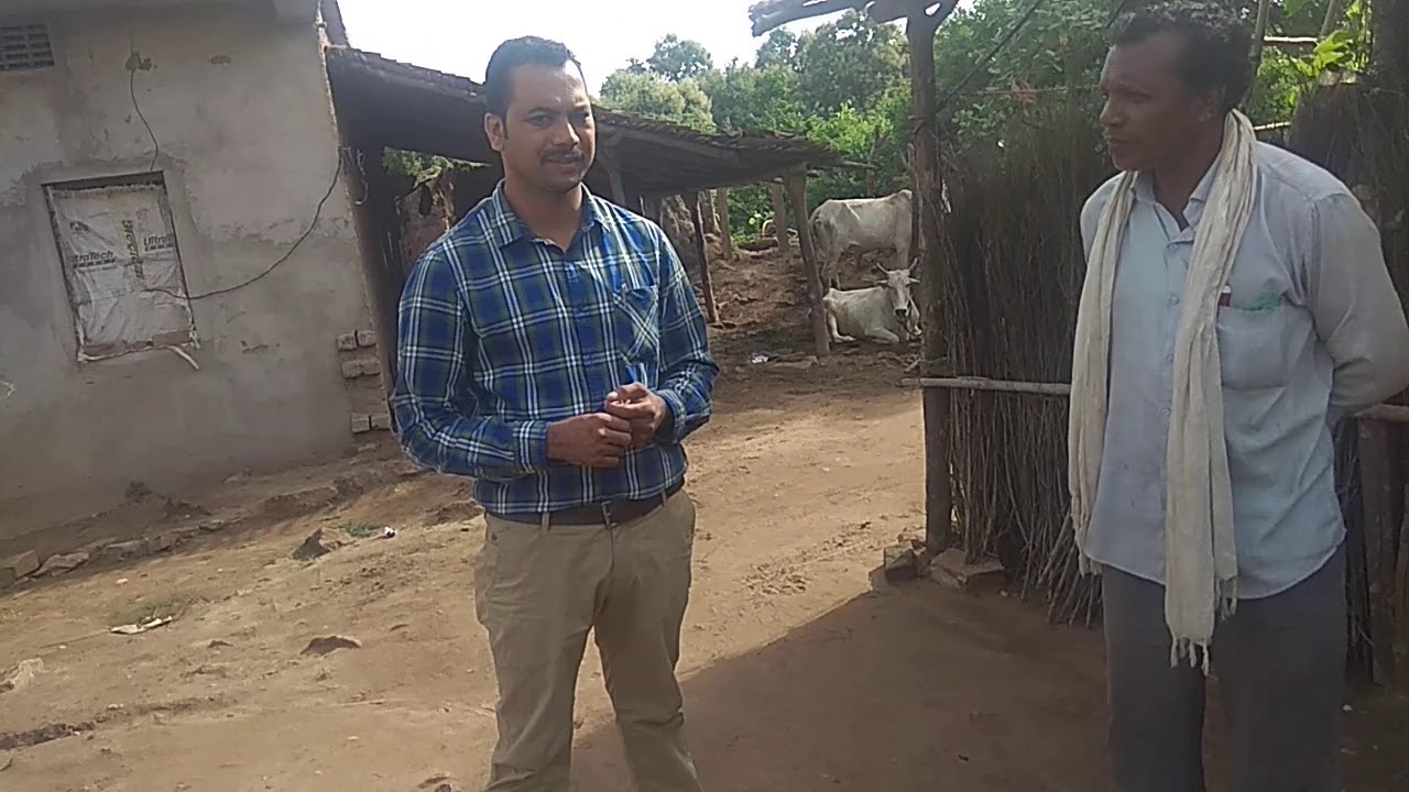 Discussion with villagers on livelihood issues