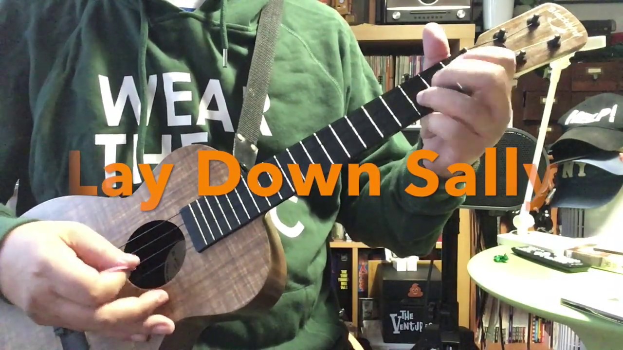 Lay Down Sally / Eric Clapton Ukulele Cover - YouTube