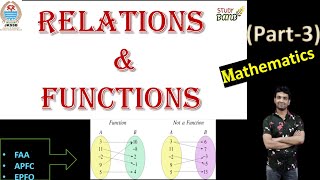 Lec-9 Relations and Function (Part-3) I JKSSB FAA I JKSSB Finance Accounts Assistant I Class 11 & 12