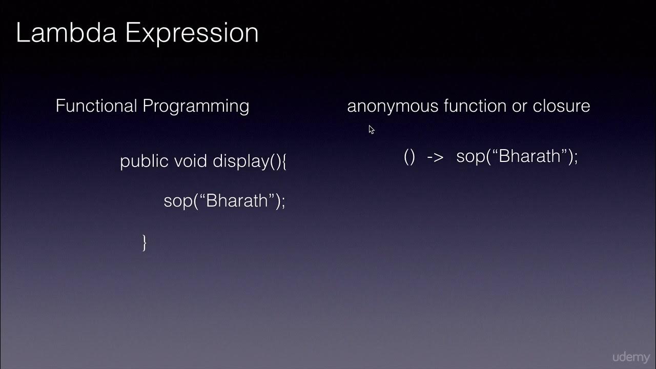 Java 8 Features Part 2 - Lambda Expressions - YouTube