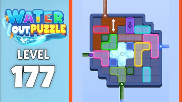 Water Out Puzzle level 177 solution