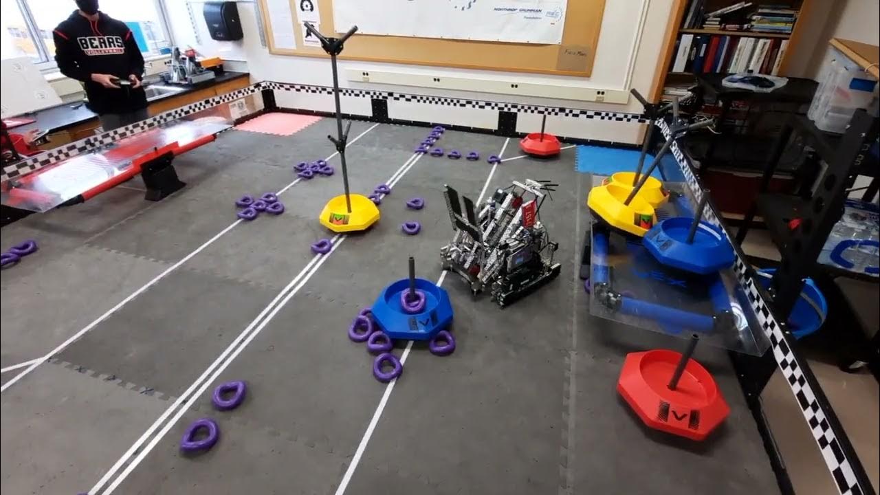 Vex Tipping Point | 318 Driver Skills, 4s Stop Time | 7157X - YouTube