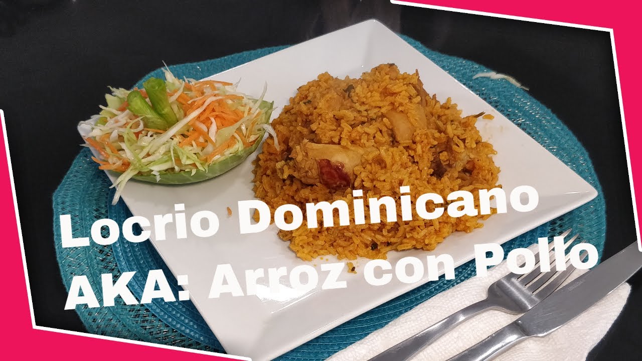 Como preparar un Locrio Dominicano tambien conocido como Arroz con Pollo