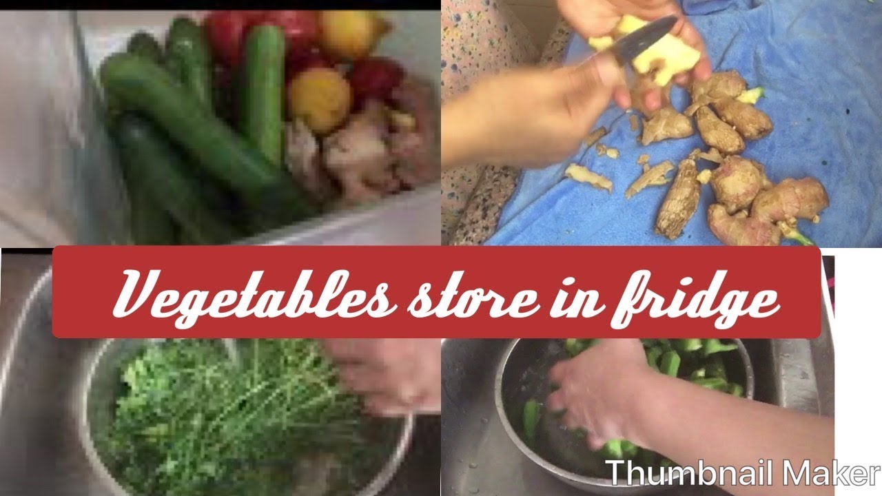How To Store Vegetables In Fridge In Hindi How To Keep Vegetables 