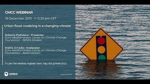 Urban flood modeling in a changing climate