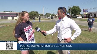'It's not gonna get better': Union members warn Green Country on mail challenges