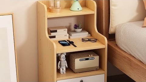 Hướng Dẫn Lắp Tủ Đầu Giường Có Ngăn Khoá