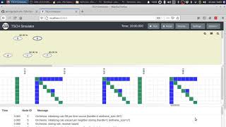 Time Slotted Channel Hopping (TSCH) network simulator tutorial