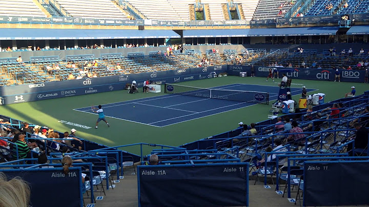 Citi Open 2015 - Alexander Zverev vs. Yoshihito Nishioka