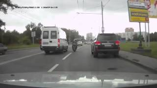 Scooter Vs Toyota Land Cruiser .