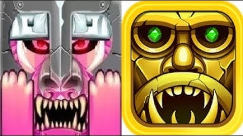 Temple Spirit Run vs Run Hunter Run Monster Runner