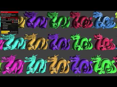 Vulkan GPU-Driven Rendering: Meshlets with Frustum & Cone Culling