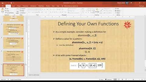 Defining Your Own Functions in Mathematica