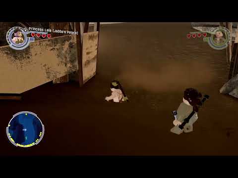 Princess Leia in Quicksand (Lego Star Wars Force Awakens)
