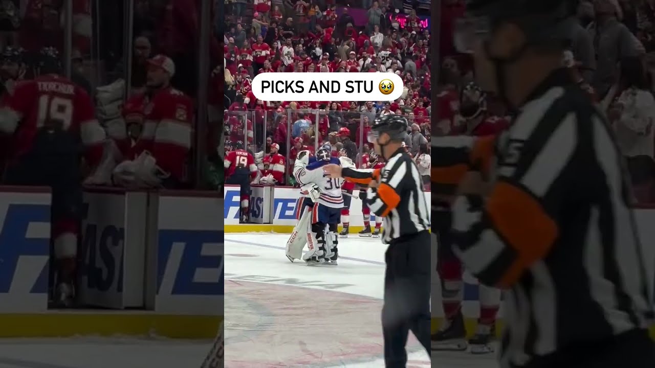 Goalie Hugs Are The Most Wholesome Hockey Core 