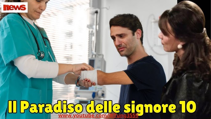 Il Paradiso delle Signore 9, il finale di Enrico: ha seri problemi al  braccio - YouTube