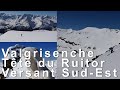 Tte du ruitor versant sudest vallee daoste valgrisenche ski de randonne montagne alpinisme