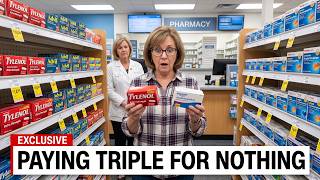 That 45-dollar gap for Tylenol—Are you paying for medicine or just MARKETING