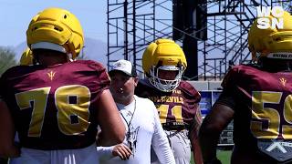 ASU Football: New look OL eyes Iheanachor's path