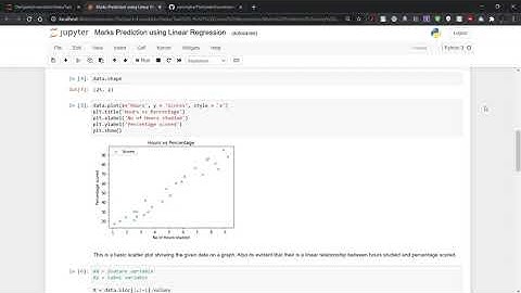 Score Prediction using Linear Regression