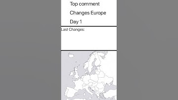 Top Comment Changes the map of Europe Day 1 #mapping