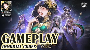 Immortal Codex Gameplay - Mobile Game (Android)