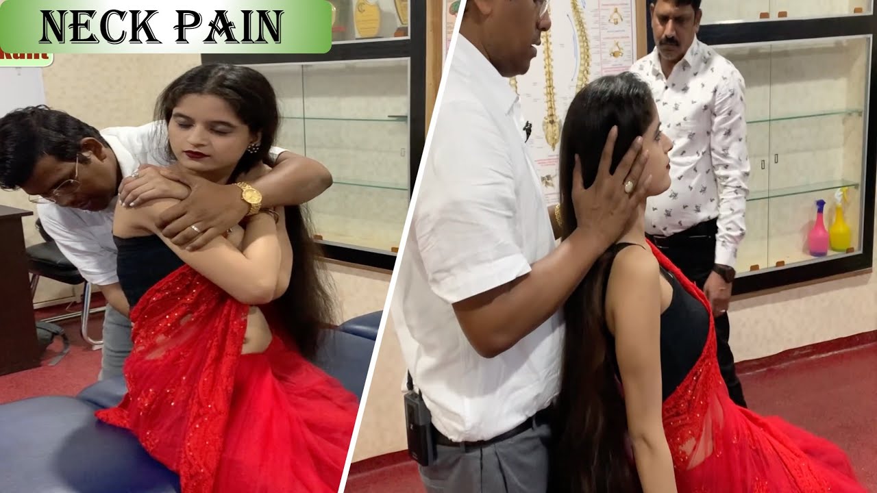 Neck Pain Treatment || by chiropractic || Dr. Rajneesh Kant || Indian chiropractor
