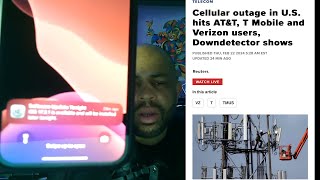 Nationwide Cell Phone OUTAGE On AT&T, T-Mobile, Verizon Suspected Cyber Attack after Software Update
