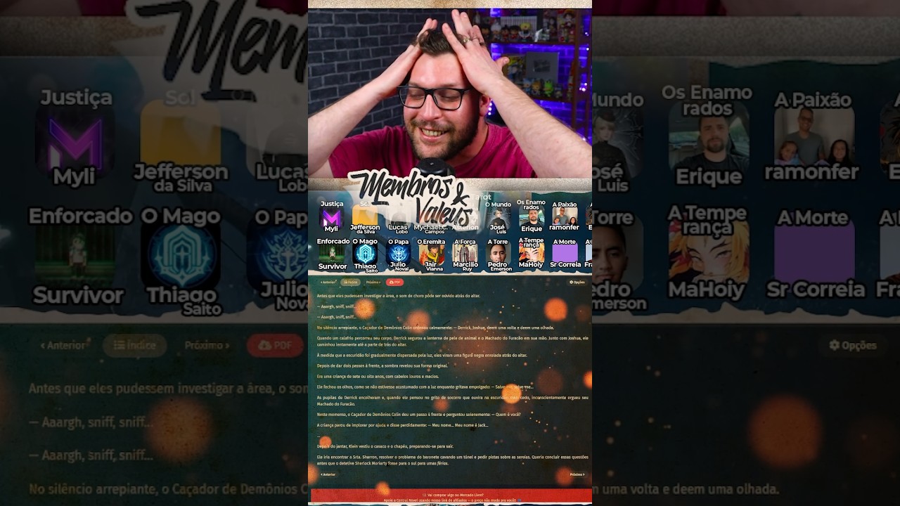 Fãs reagem com euforia à aparição de jack em capítulo 455 de lord of mysteries