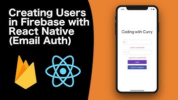 How to use Firebase in React Native - Part 2(Auth)