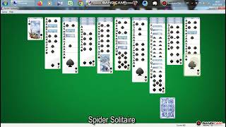 Spider Solitaire In Windows 7 Game 117