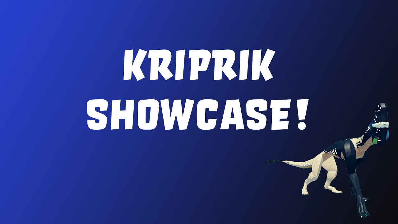 Creatures of Sonaria KripRik showcase! - YouTube