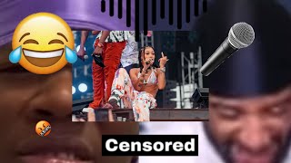 WatchwithMqueen & Jah Silk React to Coi Leray Rolling Dead Crowd