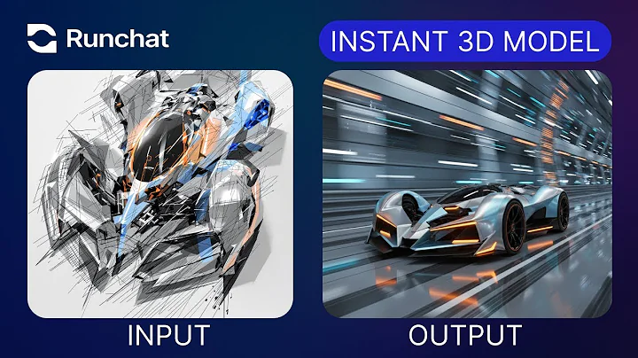 Turn 2D Sketches into 3D Models & Video: AI Car Design Workflow