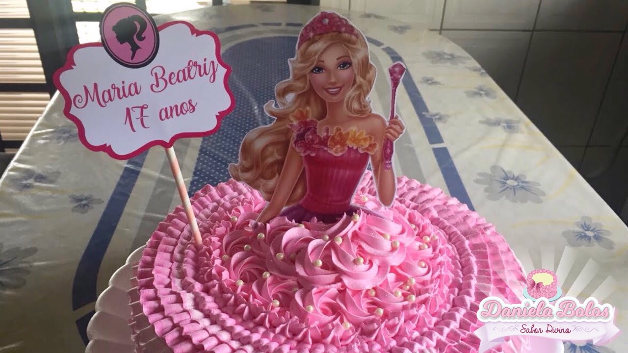 Bolos Decorados Da Barbie  Bolo de aniversário da barbie, Aniversário da  barbie, Bolos de aniversário